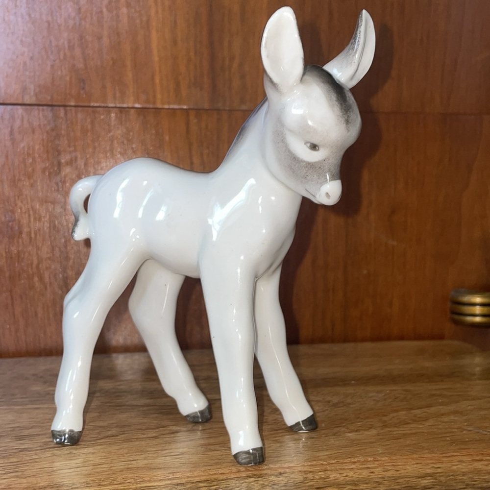 VTG Donkey Porcelain